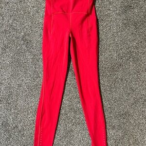lululemon athletica Red Leggings
